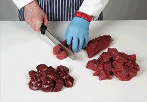 Steak and Kidney Meat Cut Spec Step 1